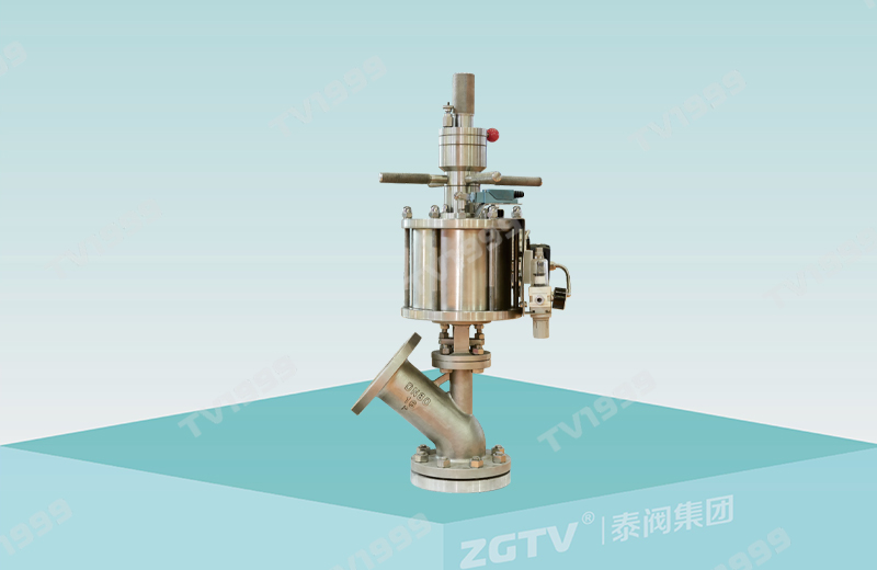 Up/Down expansion pneumatic discharge valve
